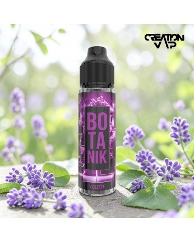 E-Liquide Violette Botanik 50ml Création Vap | Création Vap