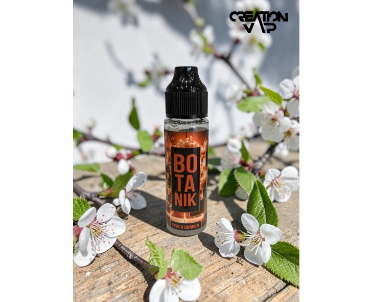 E-Liquide Peach Dragon Botanik 50Ml Création Vap | Création Vap