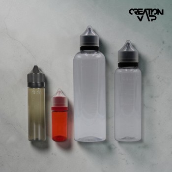 Flacon Gradué Oscar Bobble 30ml 70ml 120ml 250ml Vape DIY | Création Vap