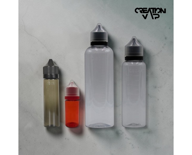 Flacon Gradué Oscar Bobble 30ml 70ml 120ml 250ml Vape DIY | Création Vap