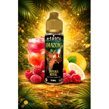 Japurá Royal 50ml e.tasty – Cocktail Framboise Citron | Amazone 2026 | Création Vap