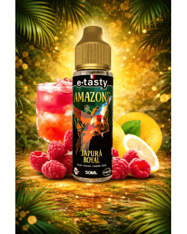 Japurá Royal 50ml e.tasty – Cocktail Framboise Citron | Amazone 2026 | Création Vap