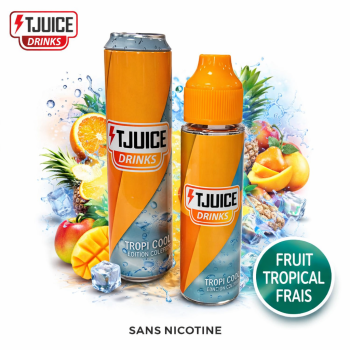 E-liquide Tropi Cool 50ml TJuice Drinks Edition Collector | Création Vap