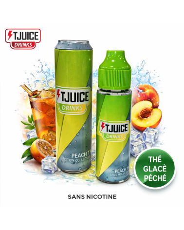 E-liquide Peach T 50ml TJuice Drinks Edition Collector | Création Vap