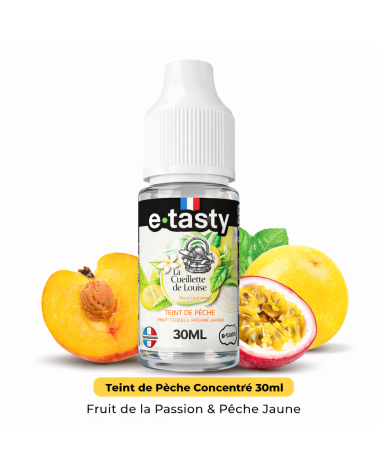 Arôme Teint de Pêche 30ml La Cueillette de Louise - Concentré DIY Pêche Passion | Création Vap
