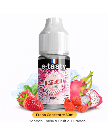 Arôme Freho 30ml Bankiz - Concentré DIY Bonbon Fraise Fruit du Dragon | Création Vap