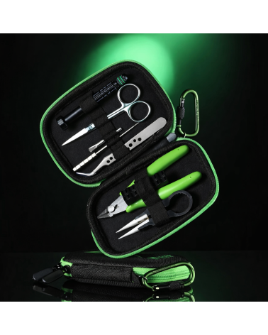 Recoil Pro Tool Kit Thunder Cloud x Grimm Green - Kit Outils Reconstructible Vape | Création Vap