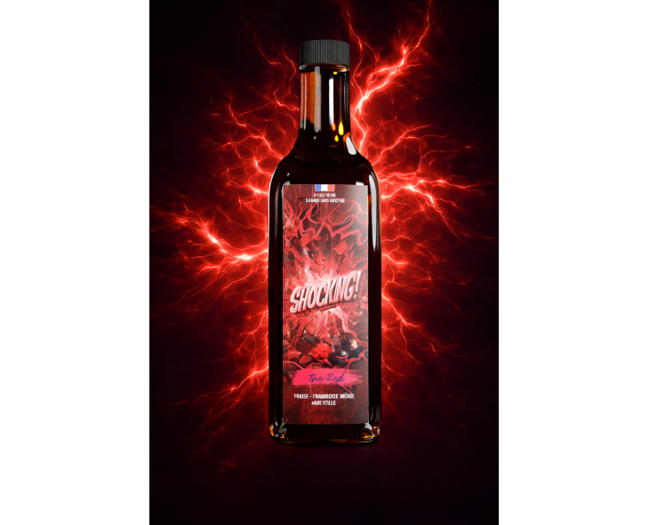 E-liquide The Red Shocking Bobble | Fruits Rouges Frais Intense 50ml à 1L | Création Vap E-liquide The Red Shocking Bobble | Fruits Rouges Frais Intense 50ml à 1L | Création Vap