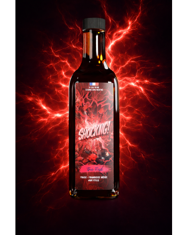 E-liquide The Red Shocking Bobble | Fruits Rouges Frais Intense 50ml à 1L | Création Vap