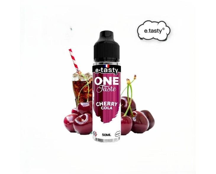 E-liquide Cherry Cola 50ml – ONE Taste by E.Tasty | Création Vap E-liquide Cherry Cola 50ml – ONE Taste by E.Tasty | Création Vap