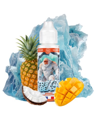 E-liquide Ananas Fruits Exotiques 50ml Frozen Beast Secret’s Lab | Création Vap