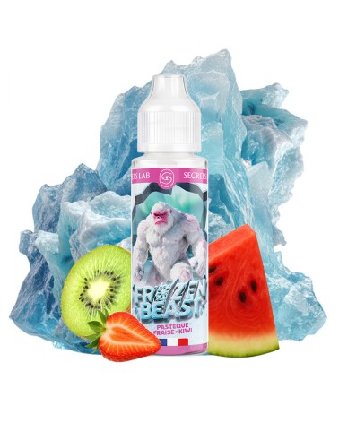 E-liquide Pastèque Fraise Kiwi 50ml Frozen Beast Secret’s Lab | Création Vap