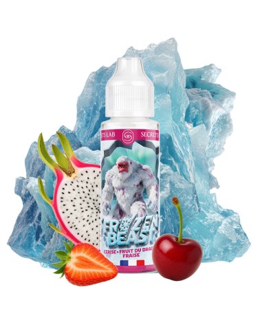 E-liquide Cerise Fruit du Dragon Fraise 50ml Frozen Beast Secret’s Lab | Création Vap