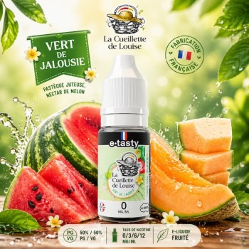 Vert de Jalousie 10ml – La Cueillette de Louise Pastèque Melon | Création Vap