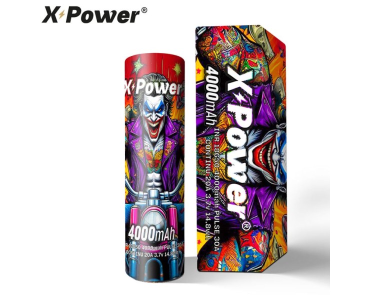 Accus X Power 18650 4000Mah | Création Vap Accus X Power 18650 4000Mah | Création Vap