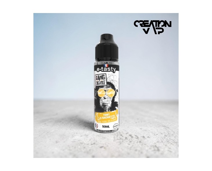 E-liquide Tony La Gâchette 50ml E.Tasty – Mangue Passion Fruit du Dragon | Création Vap
