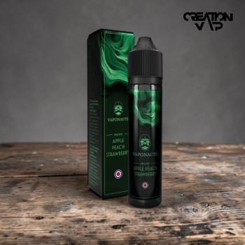 Apple Peach Strawberry Vaponaute 50ml - E-liquide Pomme Pêche Fraise | Création Vap