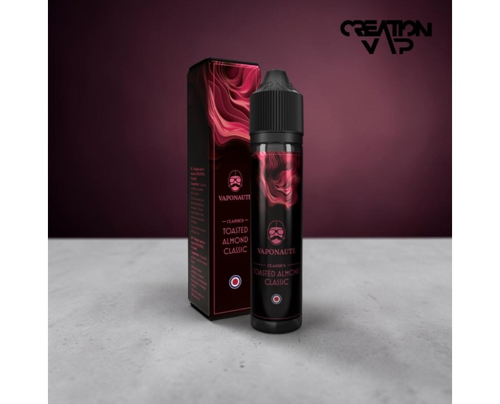 Toasted Almond Classic Vaponaute 50ml - E-liquide Amande Vanille | Création Vap Toasted Almond Classic Vaponaute 50ml - E-liquide Amande Vanille | Création Vap