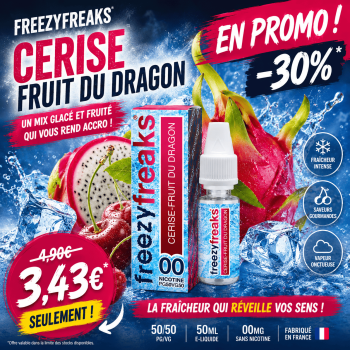 Freezy Freaks Cerise Fruit du Dragon - Promo -30%