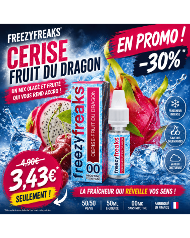 Freezy Freaks Cerise Fruit du Dragon - Promo -30%
