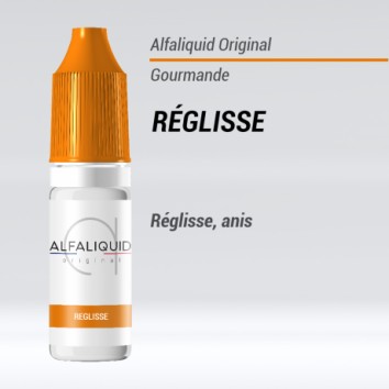 Gourmande réglisse ALFALIQUID Gourmande réglisse ALFALIQUID