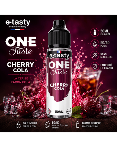 E-liquide Cherry Cola One Taste E.Tasty 50ml