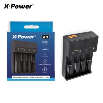chargeur accus xpower x4