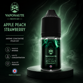 Arôme concentré Vaponaute Apple Peach Strawberry 30ml pour DIY