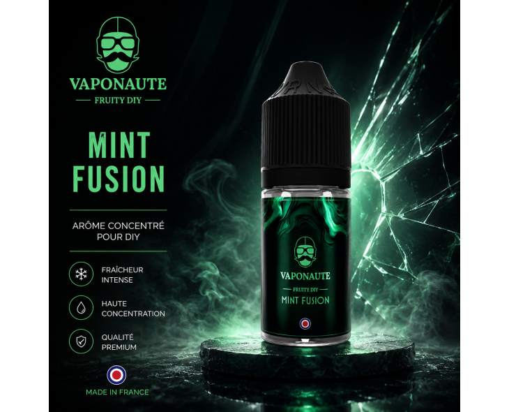 Arôme concentré Vaponaute Mint Fusion 30ml pour DIY Arôme concentré Vaponaute Mint Fusion 30ml pour DIY