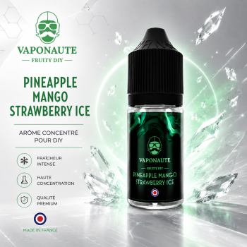 Arôme concentré Vaponaute Pineapple Mango Strawberry Ice 30ml pour DIY