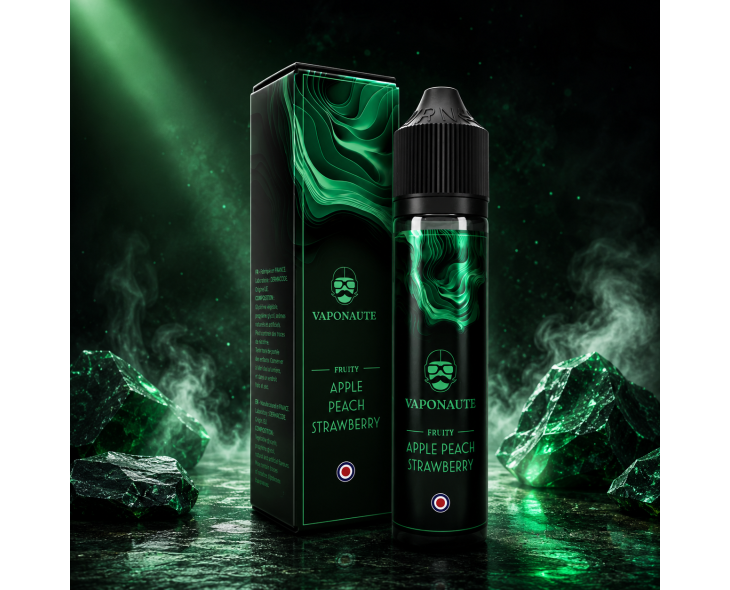 Apple Peach Strawberry Vaponaute - Univers Fantasy Premium Apple Peach Strawberry Vaponaute - Univers Fantasy Premium