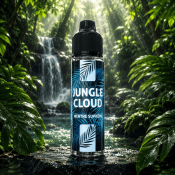 E-liquide Menthe Suprême 50ml Jungle Cloud menthe ultra fraîche Création Vap