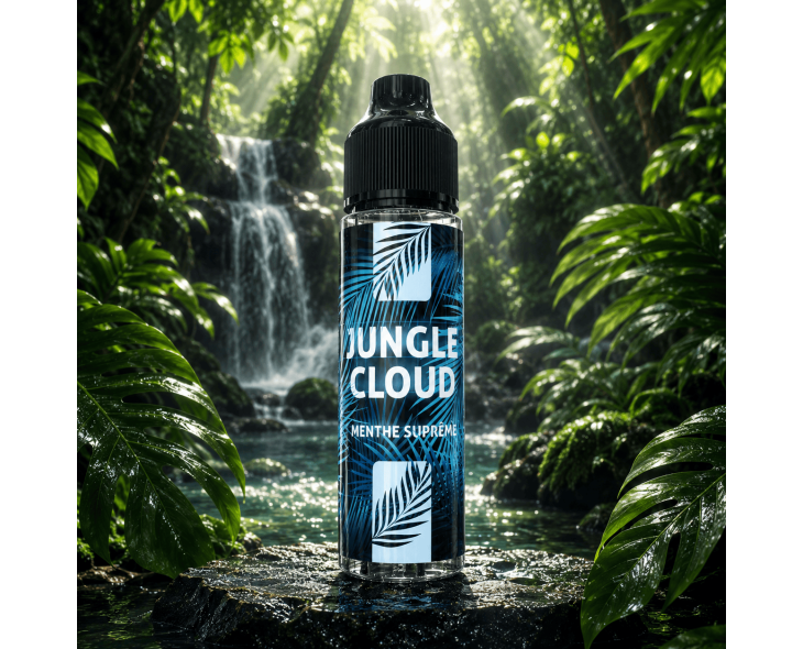 E-liquide Menthe Suprême 50ml Jungle Cloud menthe ultra fraîche Création Vap