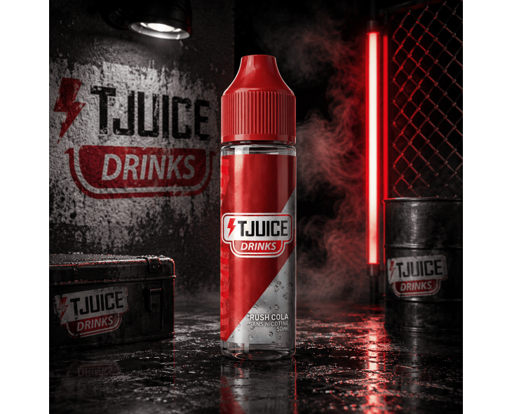 Rush Cola 50ml - TJuice Drinks | Univers Industriel