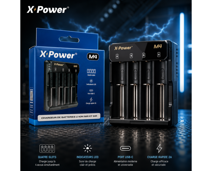Chargeur X-Power M4 | Univers High-Tech