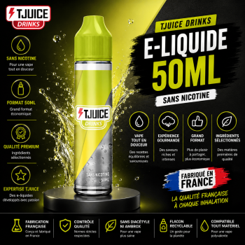 Peach T 50ml - TJuice Drinks | Univers Premium