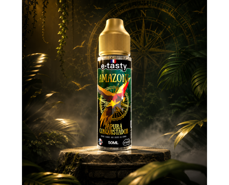 E-liquide Japurá Conquistador 50ml Amazone e.tasty E-liquide Japurá Conquistador 50ml Amazone e.tasty