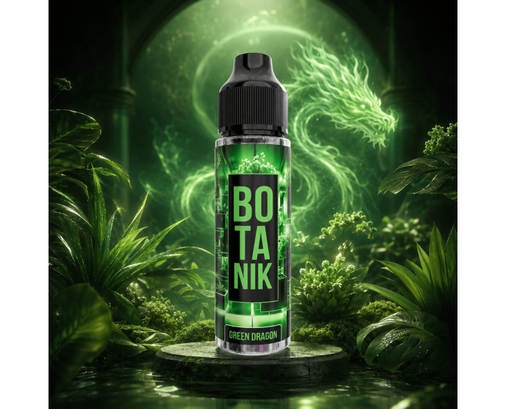 E-liquide Green Dragon Botanik 50ml Création Vap E-liquide Green Dragon Botanik 50ml Création Vap
