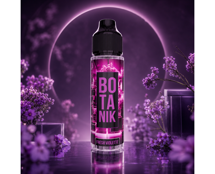 E-liquide Fresh Violette Botanik 50ml Création Vap E-liquide Fresh Violette Botanik 50ml Création Vap