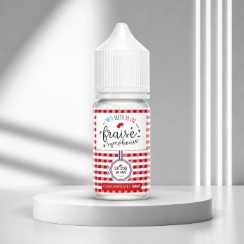 Arôme concentré Fraise Symphonie 30ml Le Coq Qui Vape