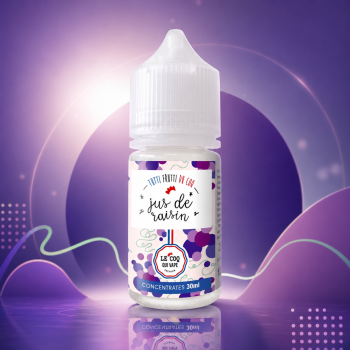 Arôme concentré Jus de Raisin 30ml Le Coq Qui Vape