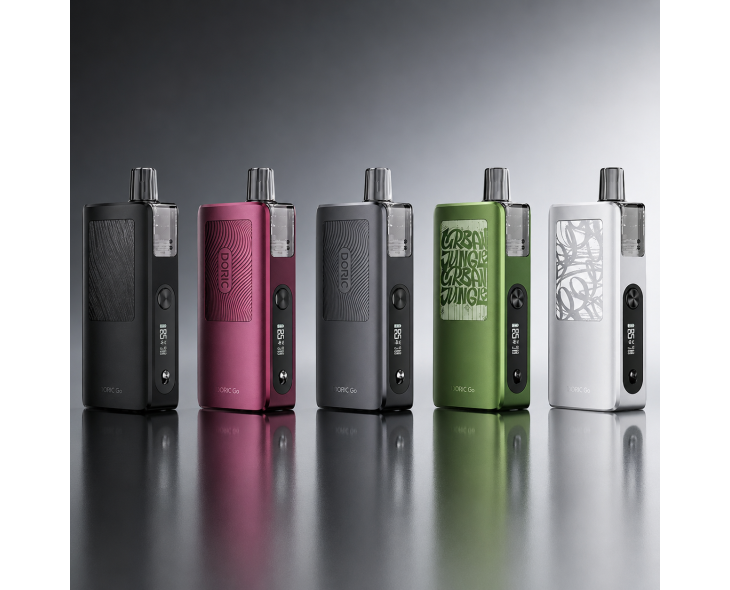 Kit pod Doric Go Voopoo 2600mAh avec cartouche intégrée et plusieurs coloris