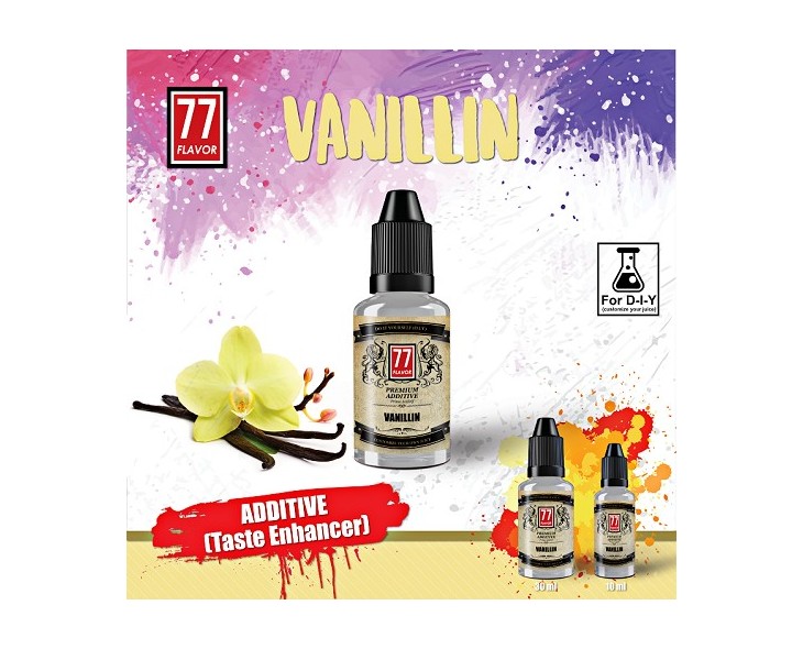 Additif Diy Vanillin 10mL 77 Flavor Additif Diy Vanillin 10mL 77 Flavor