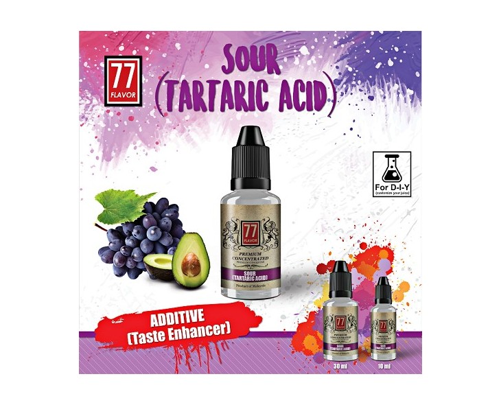 Additif Diy Tartaric Acid 77 Flavor Additif Diy Tartaric Acid 77 Flavor