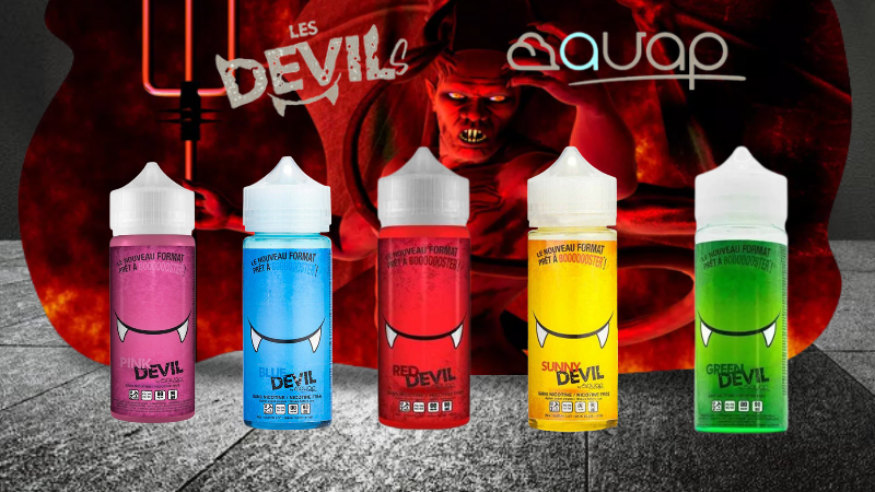 E-liquide cigarette électronique Red Devil 90ml Avap Création-Vap
