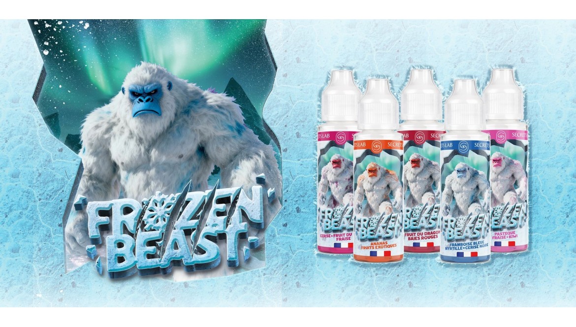 Secret’s Lab Frozen Beast : e-liquides fruités frais intenses