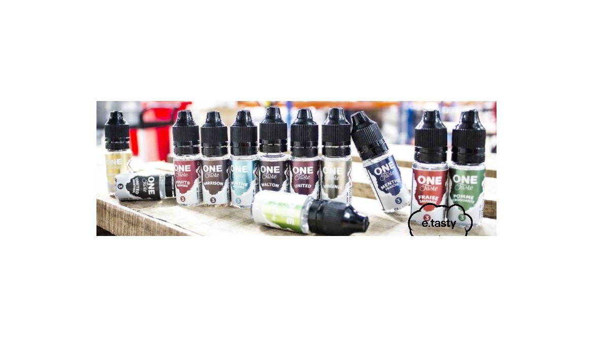 Les e-liquides One Taste signée E.Tasty